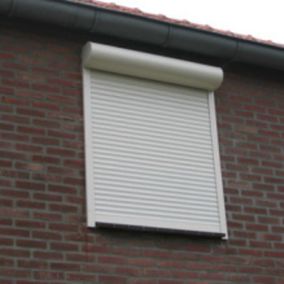 Crèmekleur rolluik