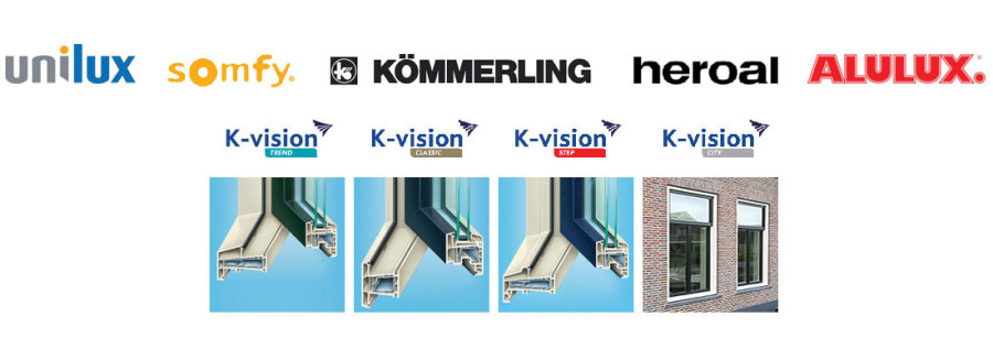 logo's partners Daniëls Kunststof Kozijnen