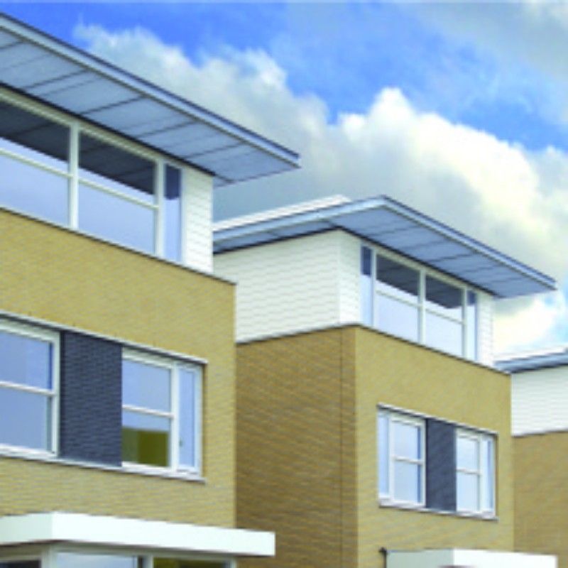 Nieuwbouw dakrand